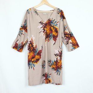 Anthropologie The Odells Forest Harvest Dress